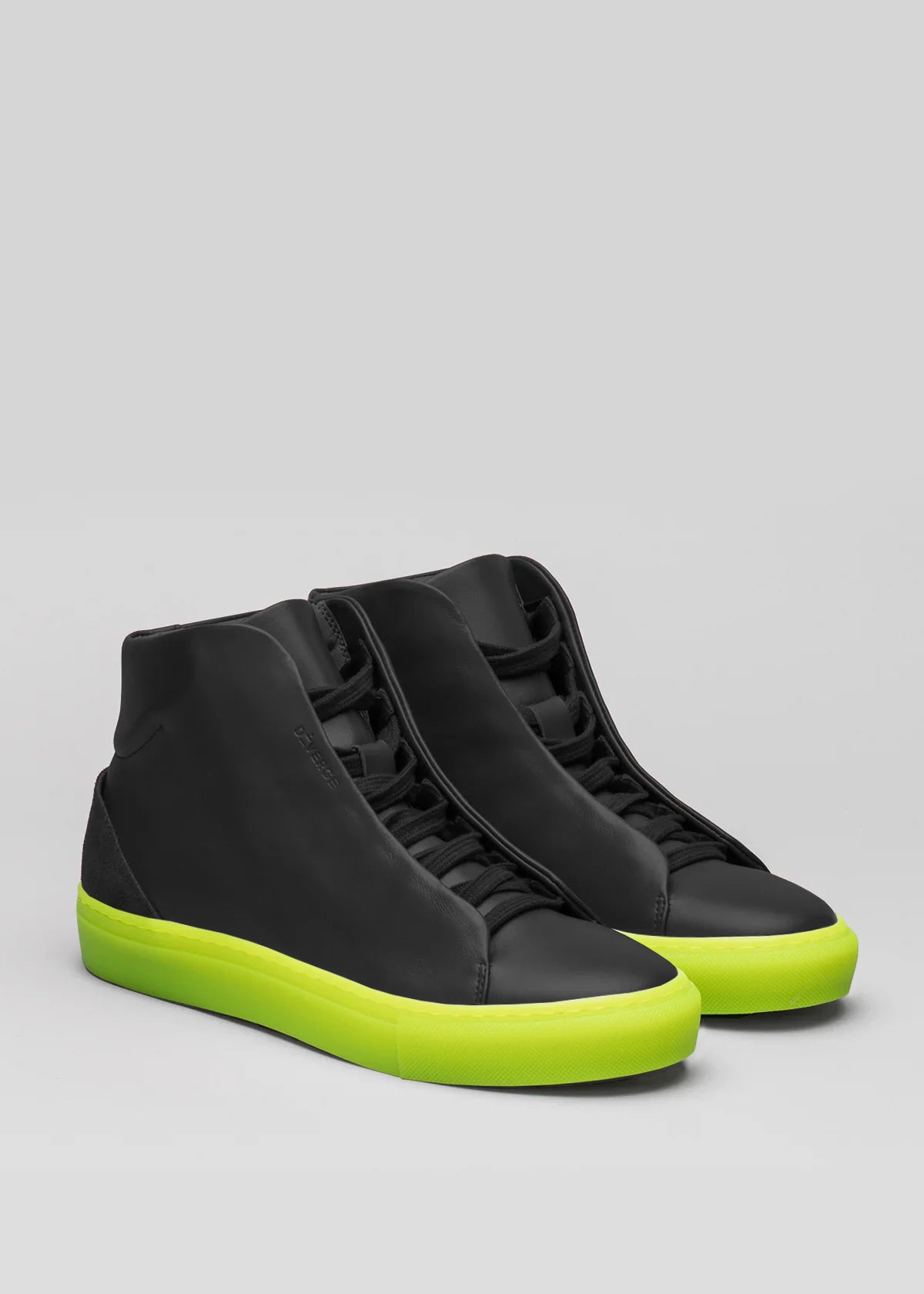 Black and Neon Yellow Sneakers Nike Air amax  main image 3