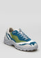 color mix pine premium leather sneakers landscape with sophisticated silhouette frontview
