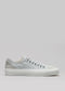 grey premium canvas multi-layered low sneakers sideview