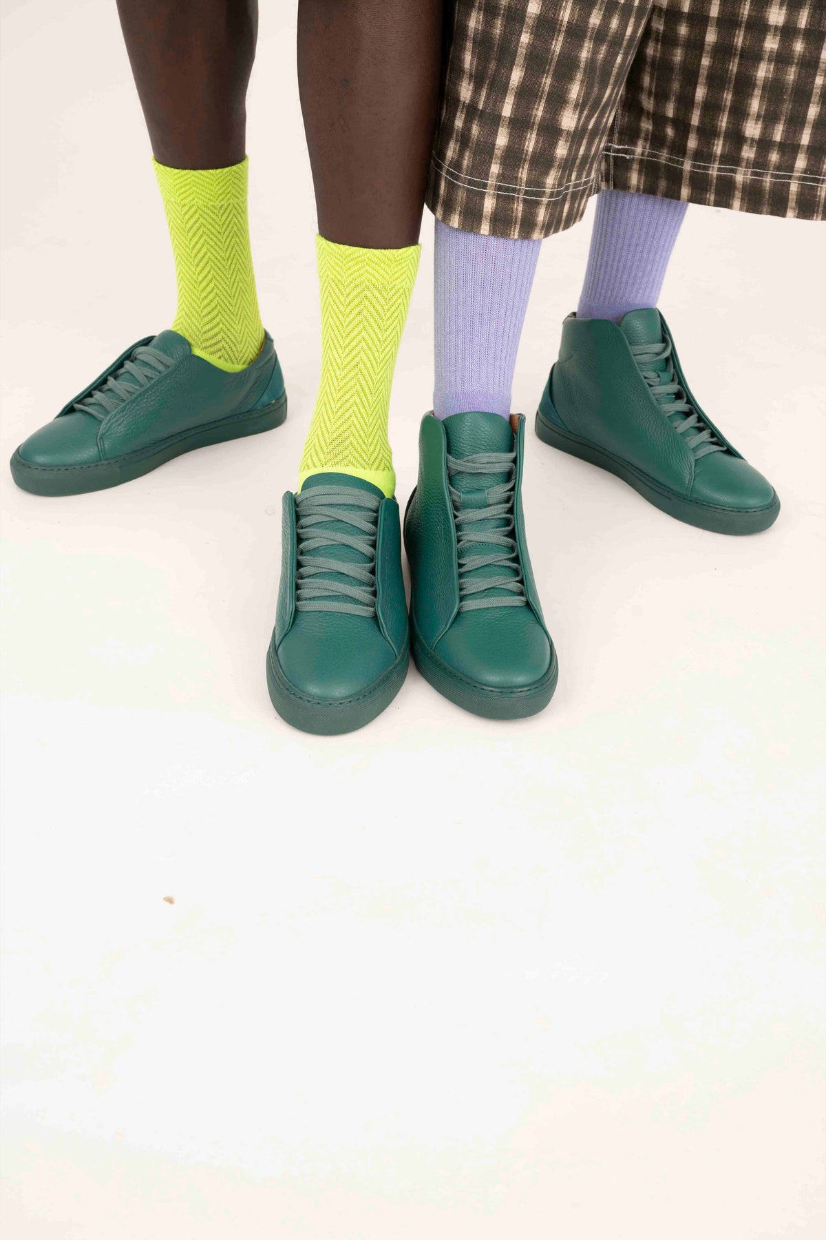 Emerald Green Grain Leather