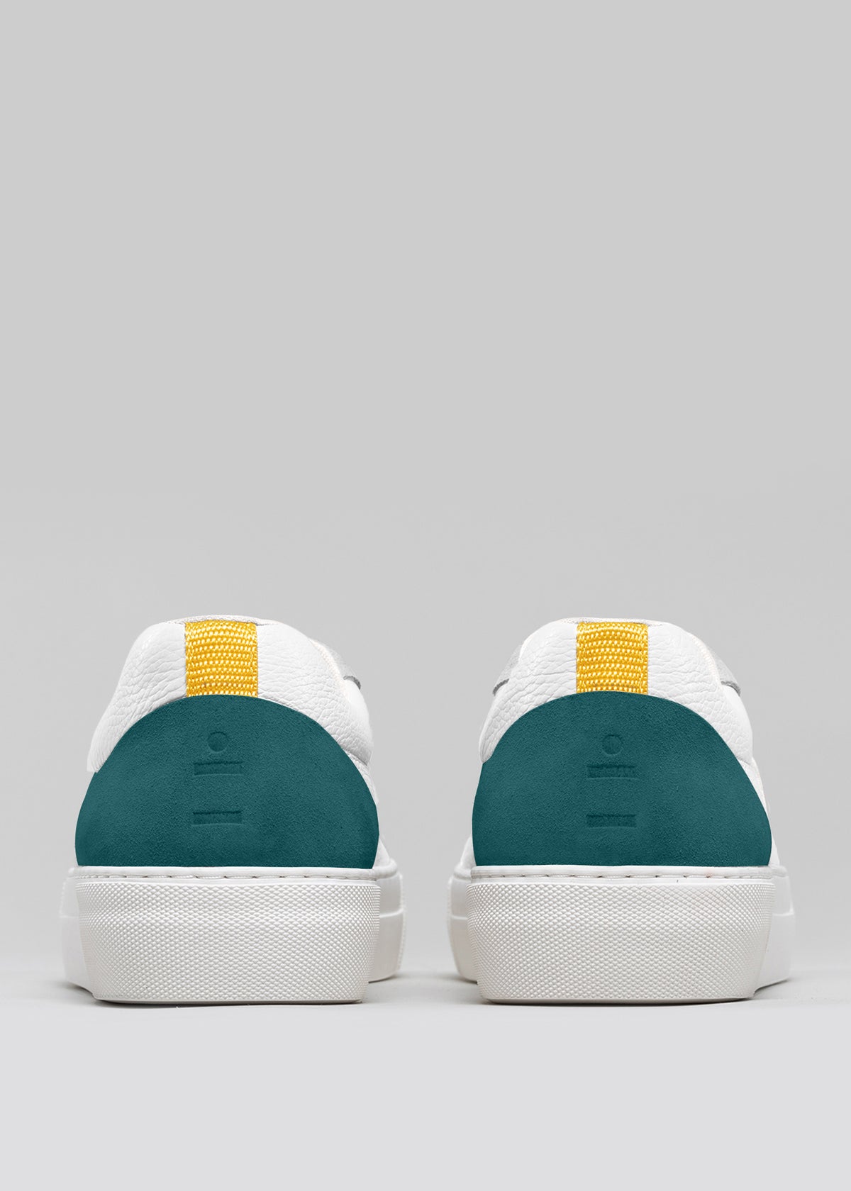 Colorful Sneakers with Green and Yellow Accents Dolce & Gabbana Mixed-Materials Vintage Runner Sneakers  main image 3