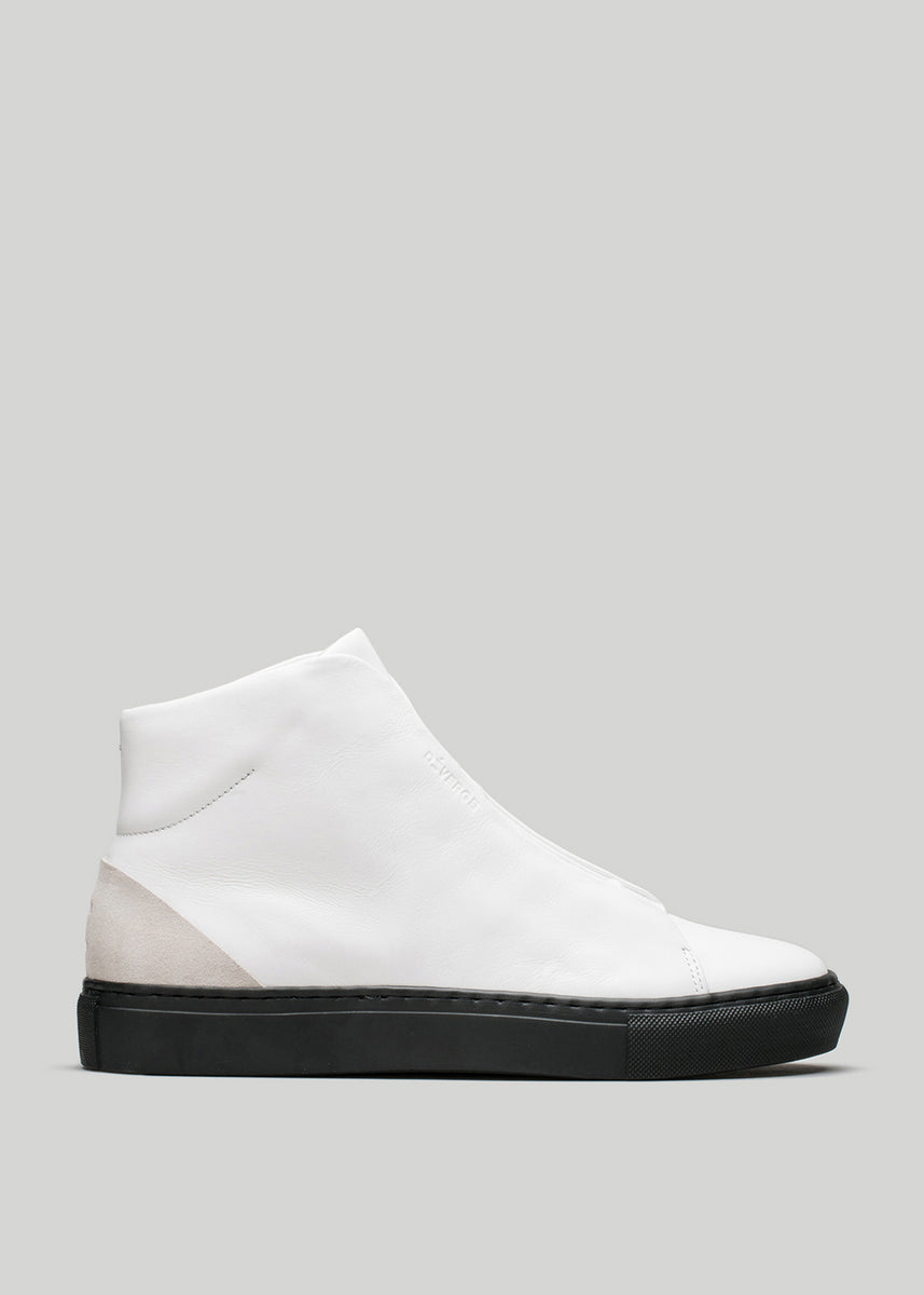 V1 White Leather w/Bone