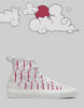 An artistic video related to this custom shoe creation.