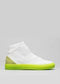 V4 White Leather W/Lime